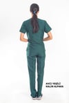 V YAKA BAYAN ALPAKA TAKIMLARCerrahi Forma | Nöbet takımı - Kalın Kumaş | Ameliyathane kıyafeti