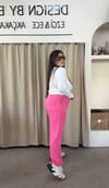2029-Pembe Jogger Pantolon