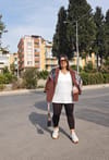 892-Tarçın Rengi Blazer Ceket