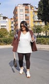 892-Tarçın Rengi Blazer Ceket