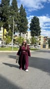 992-Burgundy Üçlü Ceketli Takım