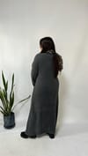 Gri Yumoş Pinterest Elbise