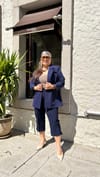 Lacivert Kapri Pantıolon