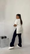 Lacivert Toparlayıcı İspanyol Jean 