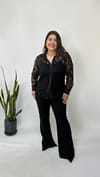 Sihirli Siyah İspanyol Pantolon 