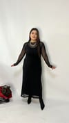 Siyah Tül Elbise 