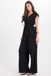 KADIN BELİ  LASTİKLİ  ENT-9345  PANTOLON BLUZ TAKIM