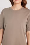 Relax Fit Rahat Kesim Yumuşak Dokulu Pamuklu Bisiklet Yaka Kısa Kol Unisex Tişört