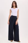 Kadın Slim Fit Dar Kesim Pamuklu Likralı Bisiklet Yaka Ay Kol Beyaz Tişört