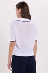 KADIN KONTRAST YAKA TRIKO VLM HN-107 POLO TSHIRT