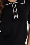 KADIN KONTRAST YAKA TRIKO VLM HN-107 POLO TSHIRT
