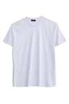 BIG SIZE  SHORT SLV PLAIN CREW NECK T-SHIRT