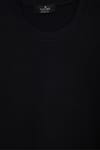 BIG SIZE  SHORT SLV PLAIN CREW NECK T-SHIRT