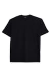 BIG SIZE  SHORT SLV PLAIN CREW NECK T-SHIRT