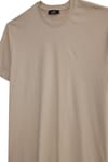 BIG SIZE  SHORT SLV PLAIN CREW NECK T-SHIRT