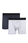 Erkek 10'lu Likralı Pamuklu Esnek Kumaş Premium Seri Boxer