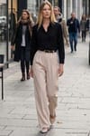 Kadın Slim Fit Dar Kesim Uzun Kollu Pamuklu Vücuda Oturan Dokulu Siyah Basic Gömlek