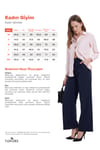 Kadın Slim Fit Dar Kesim Vücuda Oturan Uzun Kollu Pembe Basic Gömlek