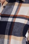 Kadın Oversize Geniş Kesim Oduncu Ekose Gömlek