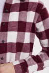 Kadın Oversize Geniş Kesim Oduncu Ekose Gömlek