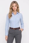 WOMAN SLIM FIT LONG SLV STRIPE MARIA GÖMLEK