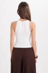 KADIN DANTELLİ YMB-1721 ATLET  BLUZ