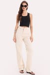 Kadın Slim Fit Dar Kesim Kalın Askılı Kare Yaka Siyah Atlet Bluz