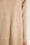 KADIN OVERSIZE V YAKA ERN-8366 BLUZ  KAZAK
