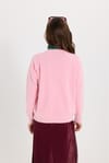 KADIN OVERSIZE NAKIŞLI ERN-8390 BLUZ  KAZAK