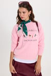 KADIN OVERSIZE NAKIŞLI ERN-8390 BLUZ  KAZAK