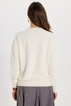 KADIN OVERSIZE NAKIŞLI ERN-8390 BLUZ  KAZAK
