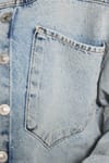 KADIN TAŞLI SERPME 5038 DENIM CEKET