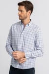 CLASSIC FIT LONG SLV CHECK GARNISHED 81/1   GÖMLEK CLASSIC FIT CHECKED