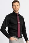 CLASSIC FIT LONG SLV COTTON SATIN   GÖMLEK EXCLUSIVE - PLAIN