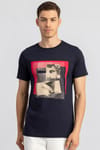 CREW NECK PRINT SHORT SLV T-SHIRT 81/1  TİŞÖRT SLIM FIT T-SHIRT