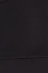 Kadın Slim Fit Dar Kesim İnce Askılı Kare Yaka Siyah Crop