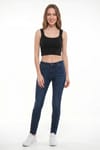 KADIN KALIN ASKI CROP AKS-2656