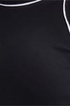 KADIN ASKILI ÇİZGİLİ BİYELİ GF CROP ATLET