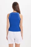 KADIN ASKILI ÇİZGİLİ BİYELİ GF CROP ATLET