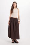 KADIN ASKILI ÇİZGİLİ BİYELİ GF CROP ATLET