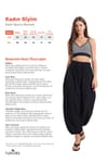 Kadın Slim Fit Dar Kesim Sırtı Çapraz Bağlamalı Askılı V Yaka Çizgili Siyah Crop 