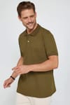 CLASSIC FIT POCKET PLAIN PIQUE T-SHIRT 24/25  TİŞÖRT