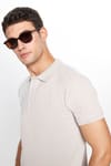 CLASSIC FIT PLAIN PIQUE T-SHIRT 24/25  TİŞÖRT