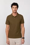 CLASSIC FIT PLAIN PIQUE T-SHIRT 24/25  TİŞÖRT