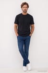 REGULAR FIT SHORT SLV CREW NECK STRIPED OYS  T-SHIRT