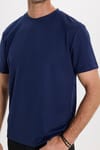 REGULAR FIT SHORT SLV CREW NECK STRIPED OYS  T-SHIRT