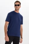 REGULAR FIT SHORT SLV CREW NECK STRIPED OYS  T-SHIRT
