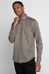 Slim Fit Armürlü Erkek Gömlek
