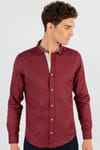 Slim Fit Dar Kesim Oxford Spor Erkek Gömlek