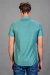 Slim Fit Dar Kesim Kısa Kol Poplin Oxford Erkek Gömlek